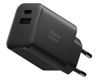 Native Union Fast GaN Charger PD 45W (2 ports) black - 1356926 - zdjęcie 1